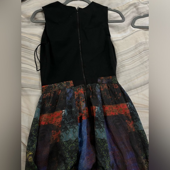 Alice and Olivia black and multi colour gown - Picture 2 of 4